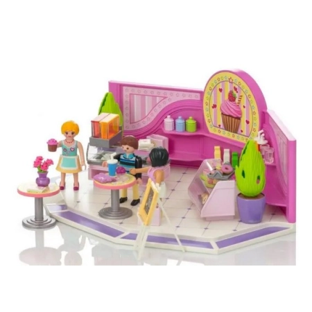 Klocki Playmobil City Life 9080 Kawiarenka - 90el.